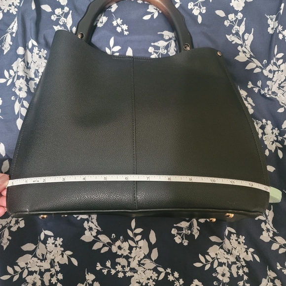 Unbranded Bucket Purse Wooden Handle - Picture 7 of 8